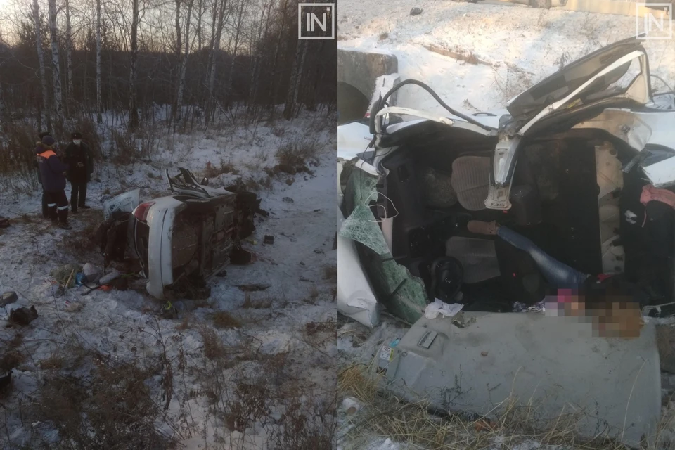 В аварии погибли женщина и маленький ребенок Фото: Инцидент Екатеринбург