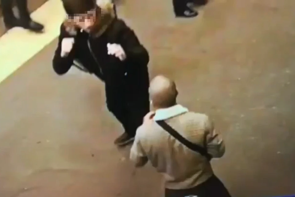 Четверо молодых уроженцев Кавказа устроили драку в метро. Фото: ГУ МВД по СПб и ЛО.