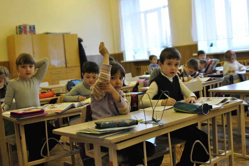 Многие дети заболевают ОРВИ в школе