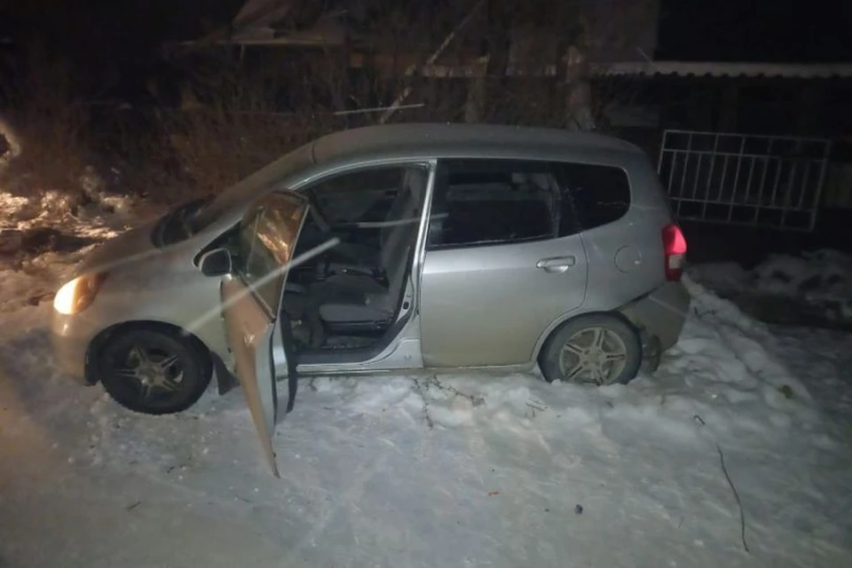 На эту машину сибирячки и позарилась пьяная компания. Фото: ГУ МВД по Новосибирской области.