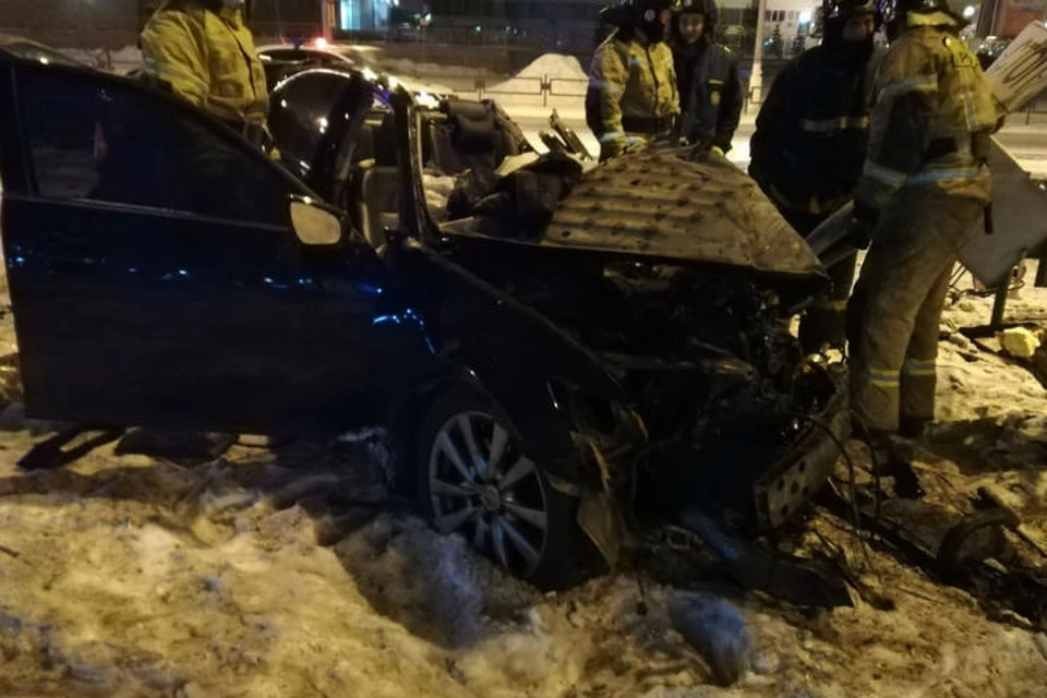 Автобус и Лексус столкнулись в Братске: погибла 28-летняя женщина. Фото: ГУ МВД России по Иркутской области