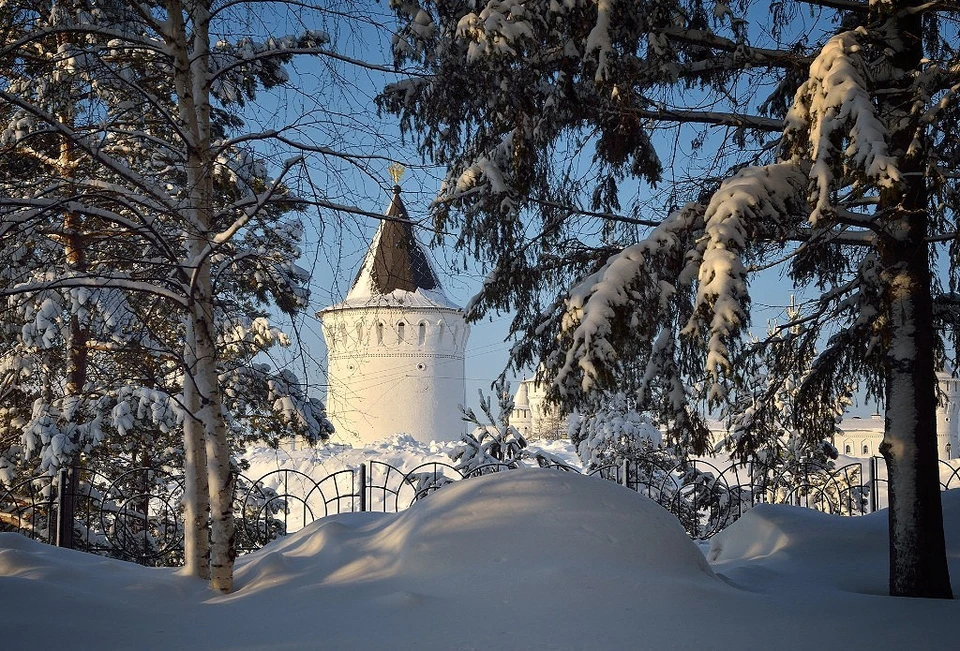 Ледовый городок в Тобольском кремле откроется 27 декабря. Фото - "Администрация города Тобольска" в ВК.