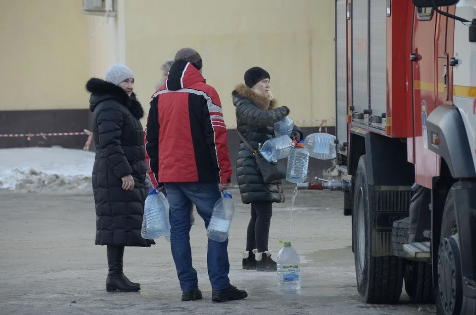 В Большой Туле в деревнях Берники и Селиховое раздают питьевую и техническую воду