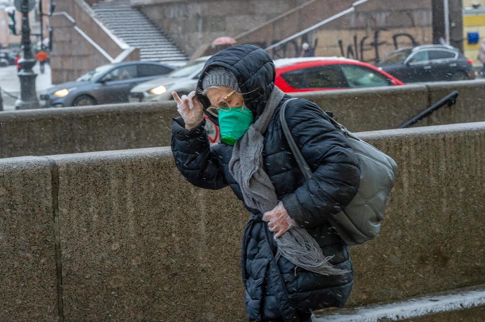 Снежная погода ожидается в Петербурге 25 декабря