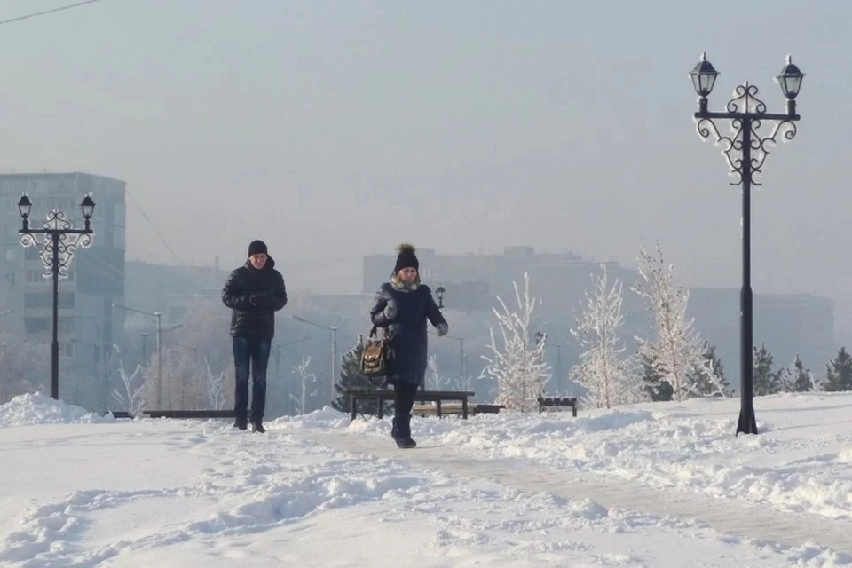 Аномальные морозы пришли в Россию