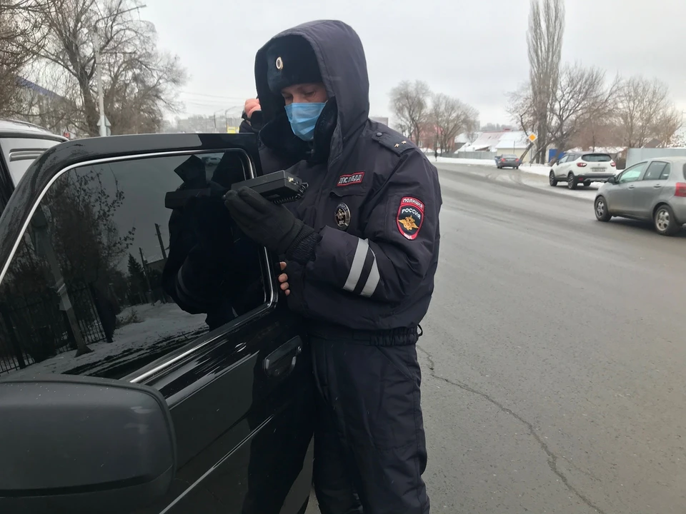 С начала декабря в Саратове проводится рейд "Тонировка"