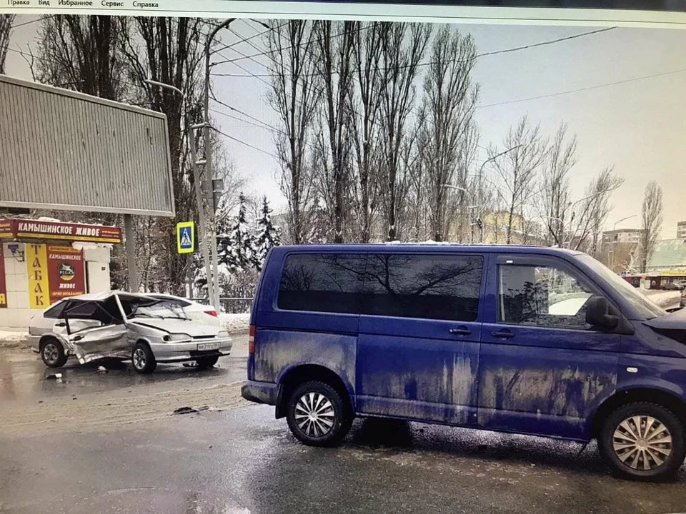 ДТП на проспекте Строителей в Саратове