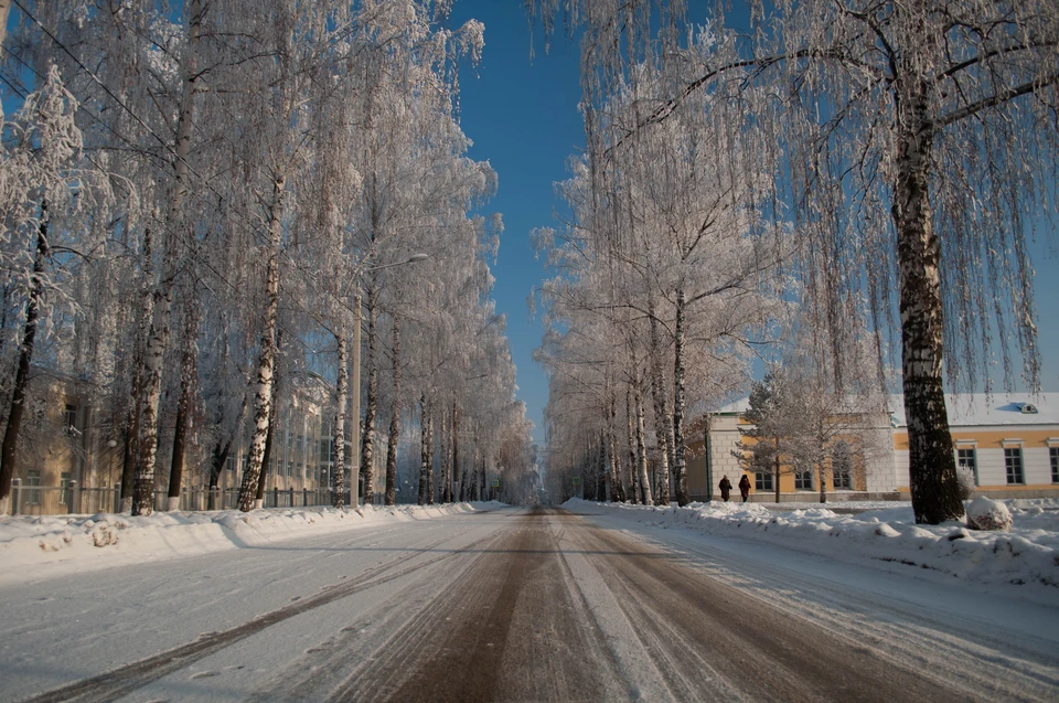 Сегодня будет морозно