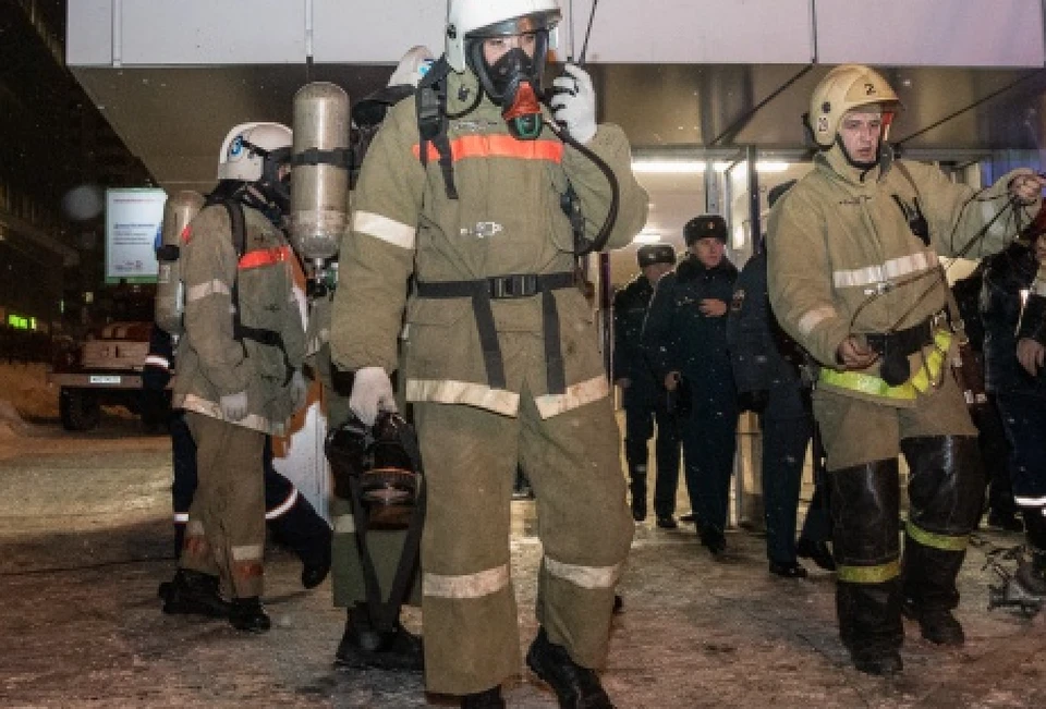 В детской больнице Подольска произошло задымление.