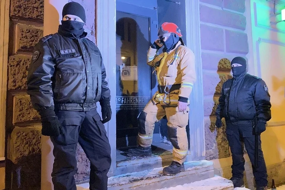 Рейд по заведениям Центрального района прошел в ночь на 16 января. Фото: ККИ СПб.