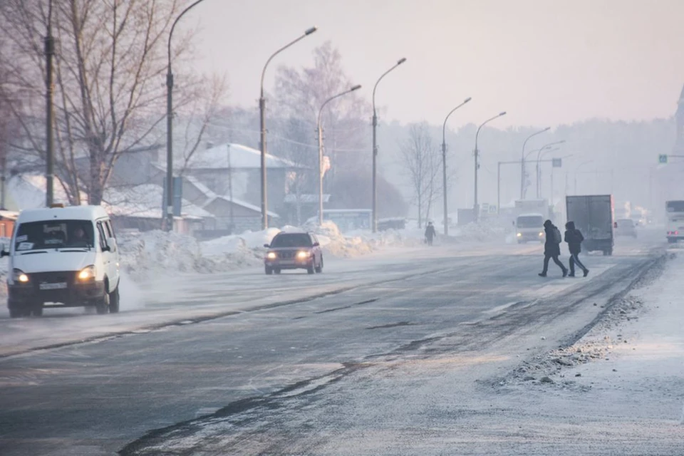 В Новосибирск вернулись 40-градусные морозы.
