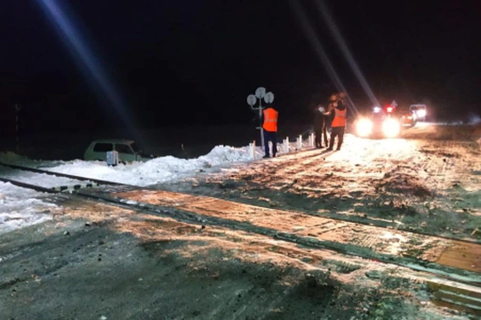 Железнодорожный переезд на 17 километре автодороги Достоевка - Покровка - Минеральное. Фото: пресс-служба УГИБДД УМВД России по Приморскому краю