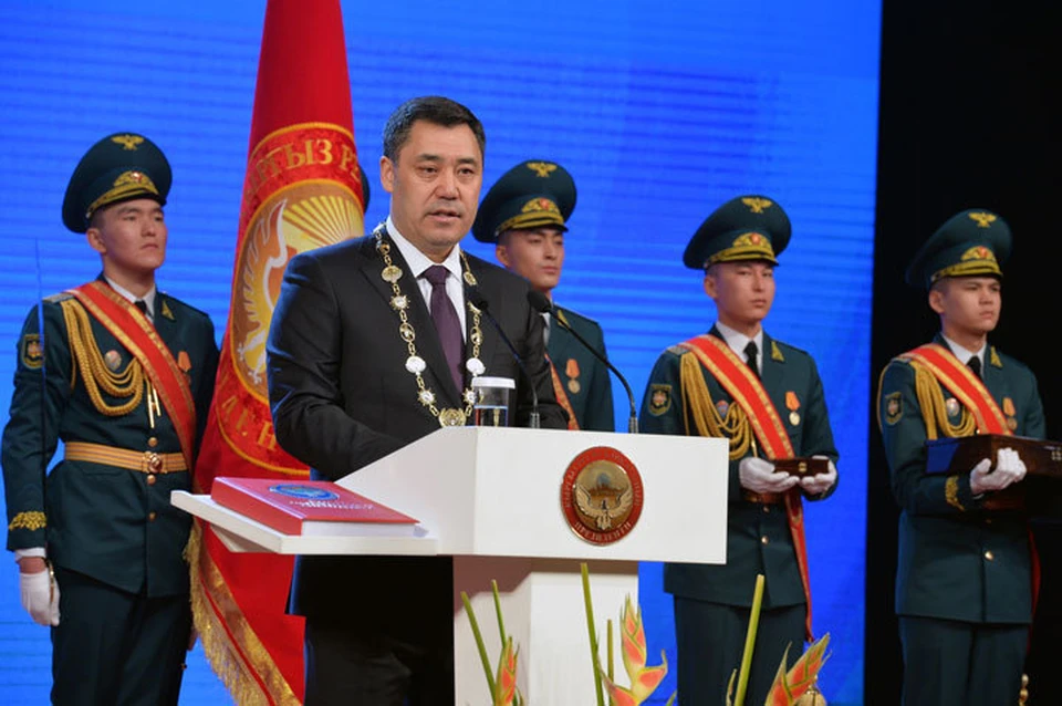 Садыр Жапаров был избран главой государства по итогам досрочных президентских выборов.