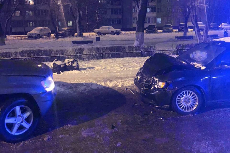 В ДТП пострадала беременная женщина Фото: vk.com/uvideno_v_tveri