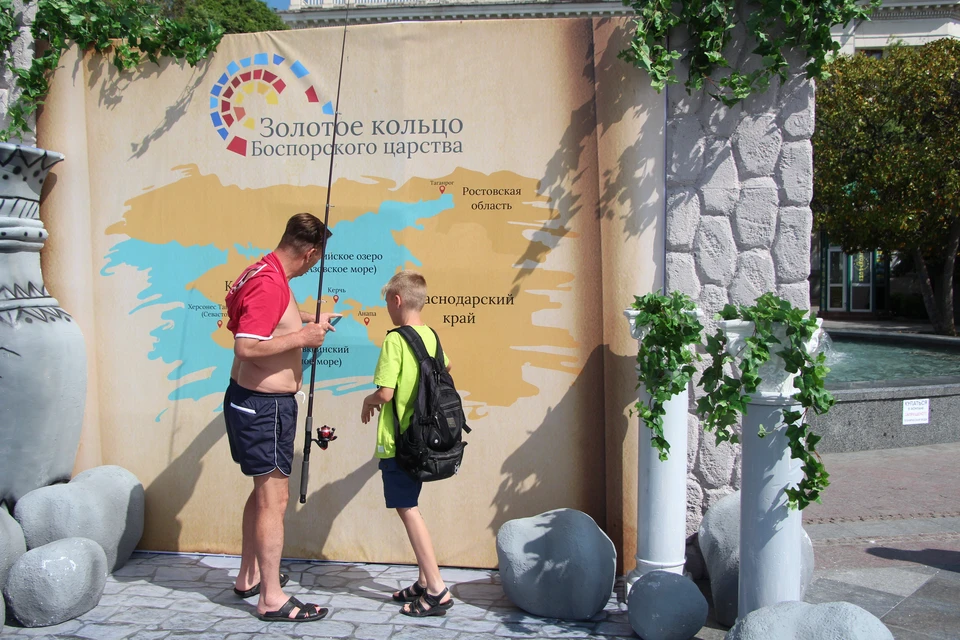 Маршрут "Золотое кольцо Боспорского царства" объединяет два берега Керченского пролива