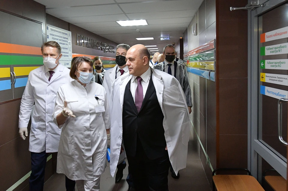 Премьер-министр Мишустин посетил с рабочим визитом Петрозаводск. Фото: Александр Астафьев/POOL/ТАСС