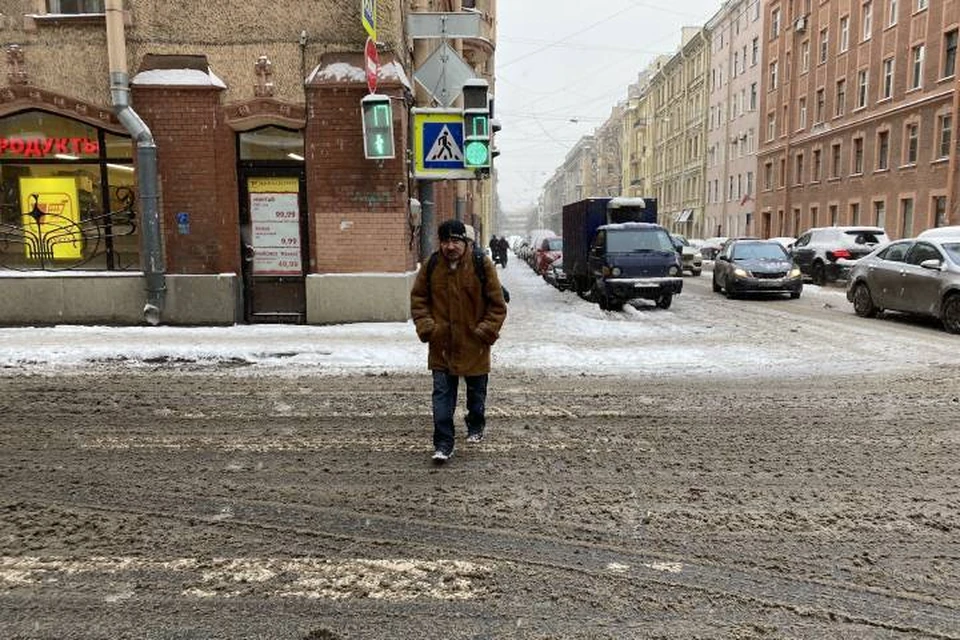 Синоптик рассказал, когда в Петербурге закончится снегопад