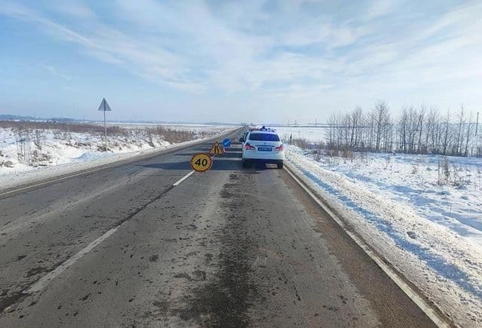 Фото с места происшествия.