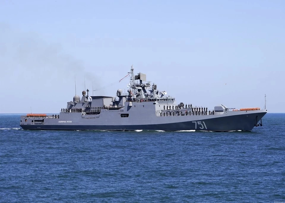 Сторожевой корабль Черноморского флота «Адмирал Эссен». Фото: пресс-служба ЧФ РФ