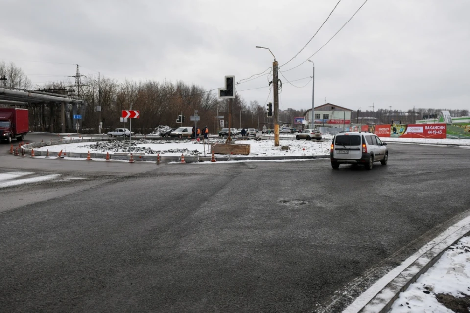 В центре города может появиться круговое движение, подобное организованным на пересечении улиц Луганской и Ломоносова, а также на Слободском тракте. Фото: admkirov.ru