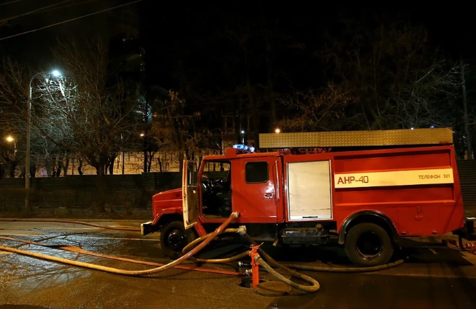 В центре Москвы произошел пожар в хостеле