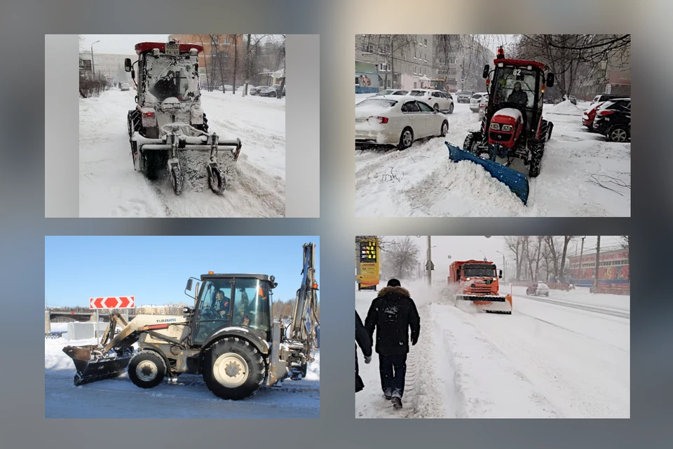 В Твери с улиц вывезли 1,5 тысячи тонн снега и высыпали на улицы 1,7 тысячи тонн песко-соляной смеси. Фото: пресс-служба Администрации Твери.