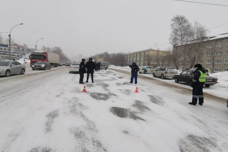 В Новосибирске водитель «Мерседеса» насмерть сбил пенсионерку. Фото: Госавтоинспекция Новосибирск