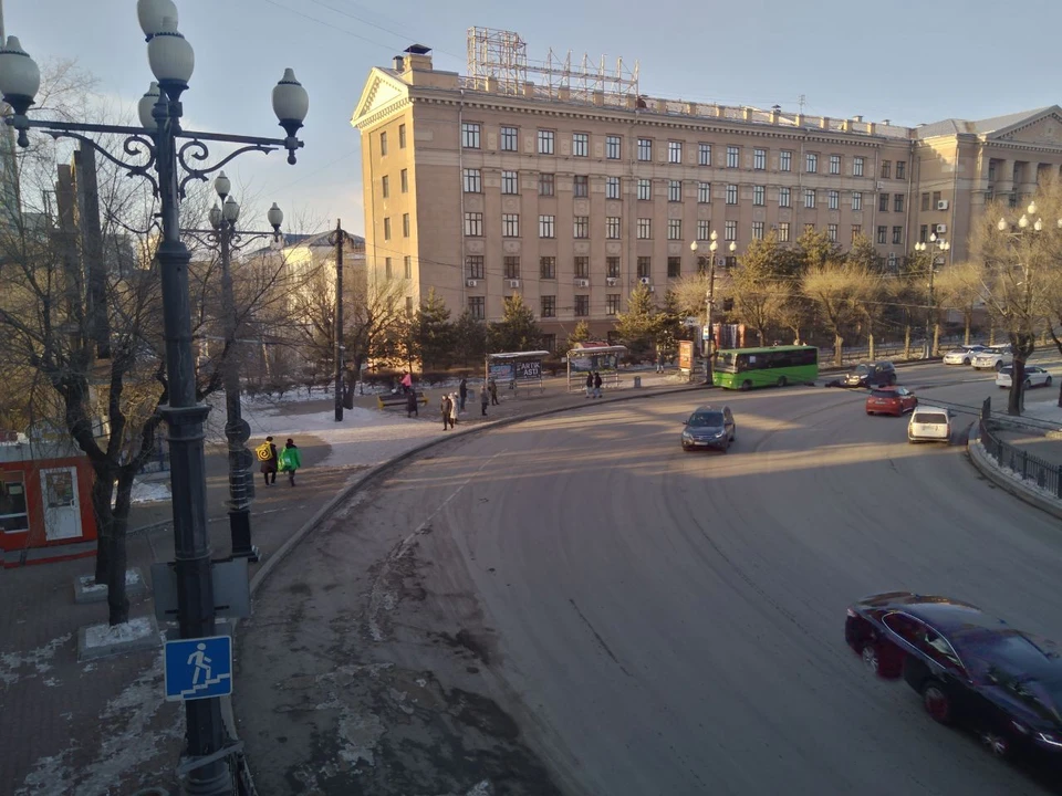 В Хабаровске второго марта по-прежнему холодно