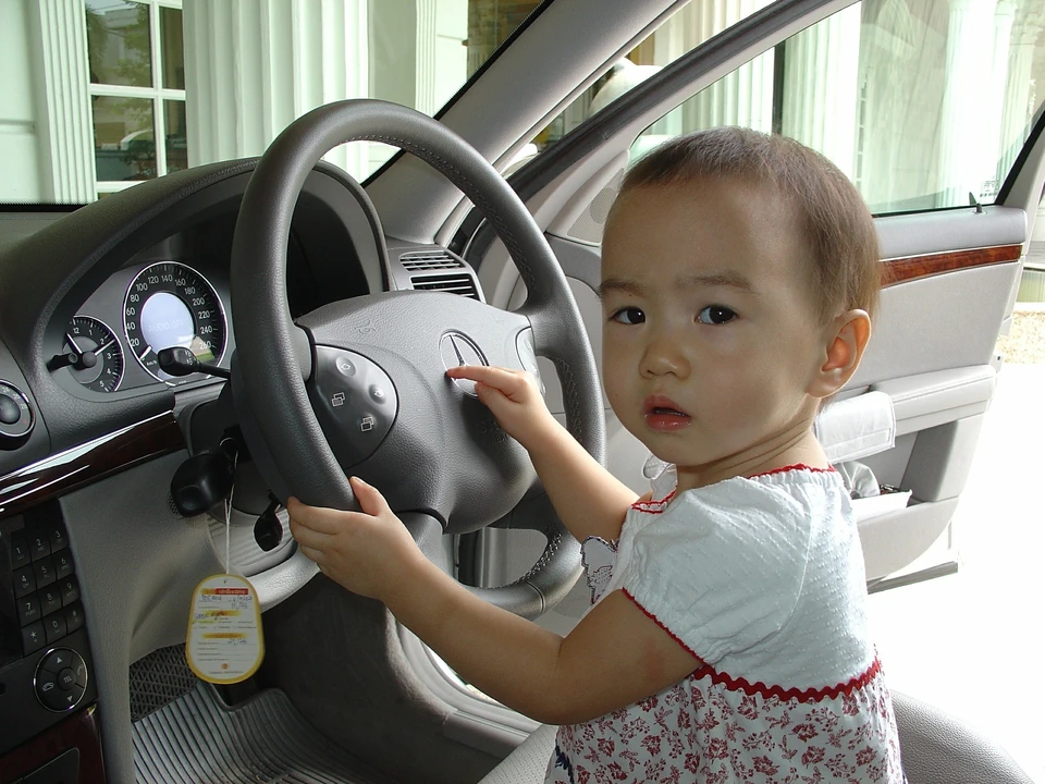 Родителям напоминают о правилах безопасной перевозке детей в автомобиле Фото: pixabay.com