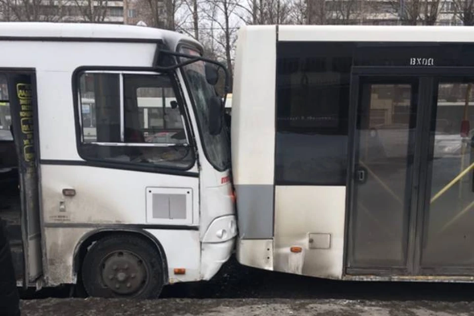 Полиция проводит проверку по факту ДТП с общественным транспортом в Петербурге