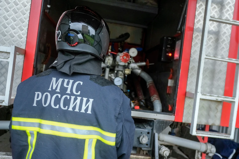 В Анапе загорелся восьмиэтажный жилой дом