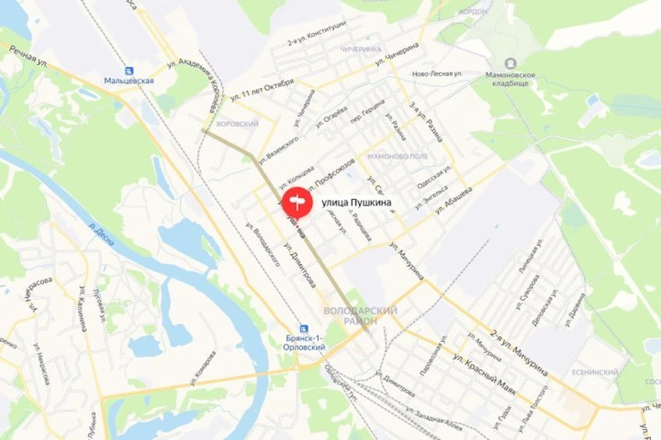 В Володарском районе Брянска на улице Пушкина построят больше одного километра ливневой канализации.