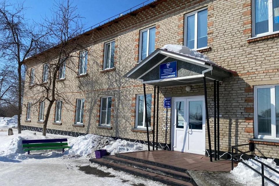 Поликлиника Баганского района.
