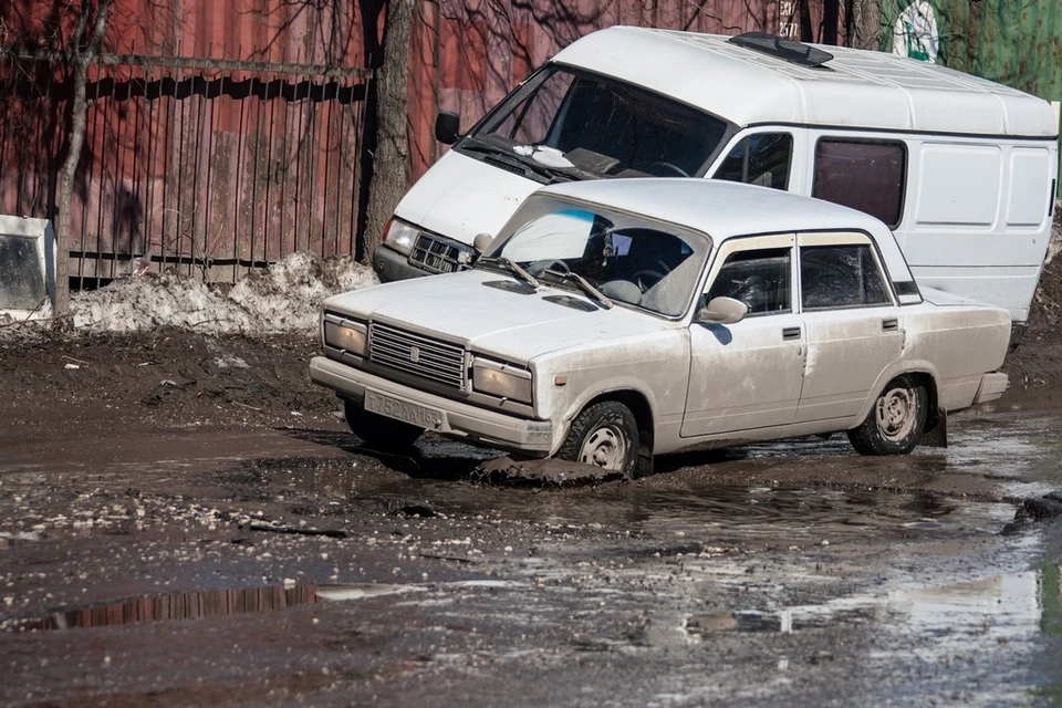 Весной дороги в Самаре стали хуже