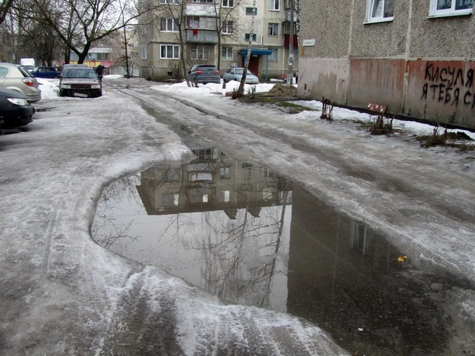 Курский двор. Почистить двор в Нижнем Новгороде. Реки Курска. Река Тускарь грязная.