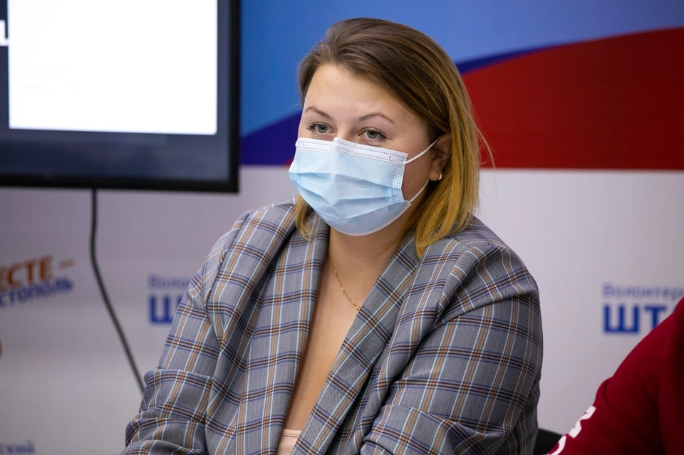 Руководитель штаба волонтеров Виктория Кашлякова