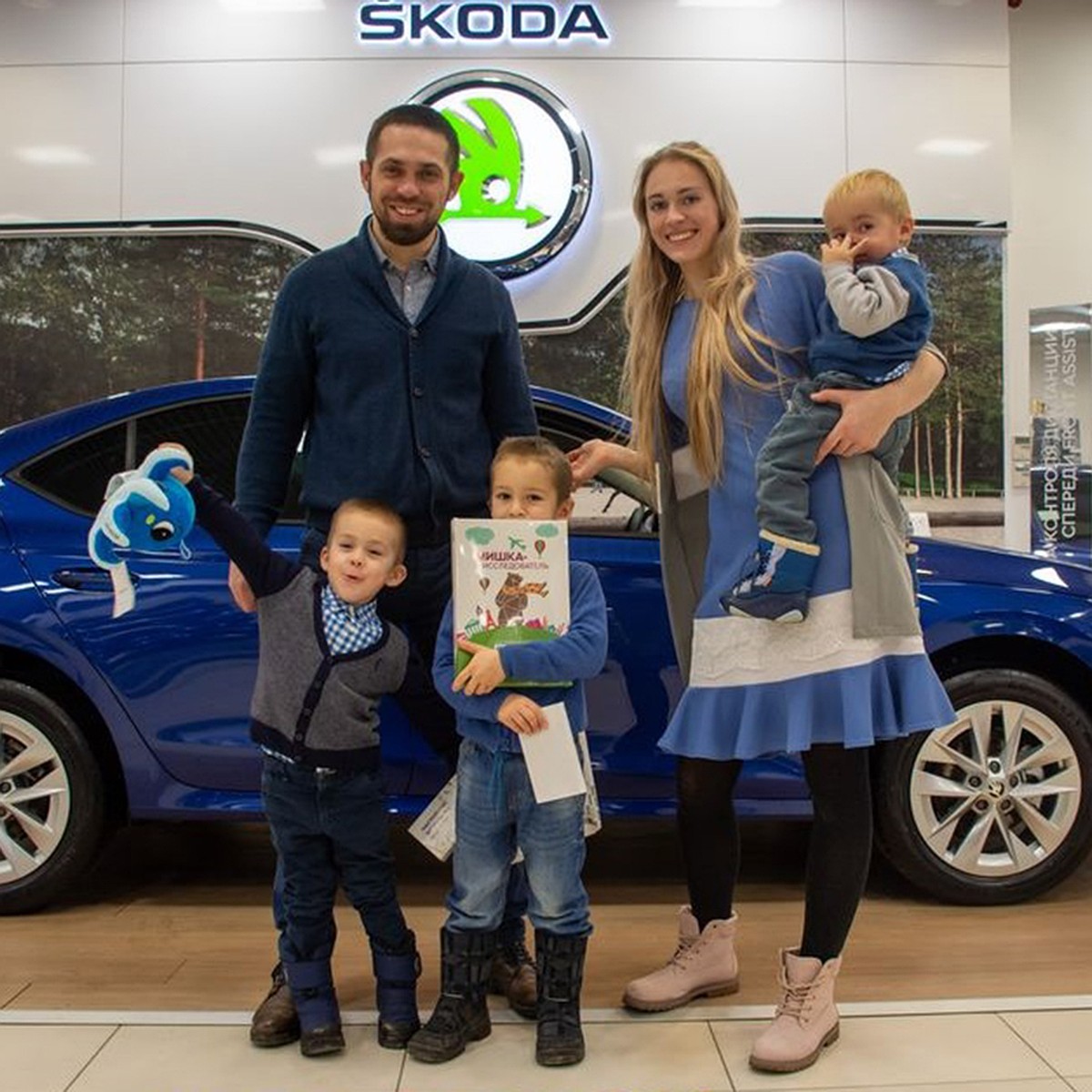 В Самаре SKODA проводит семейные тест-драйвы: прокатиться можно всем - KP.RU