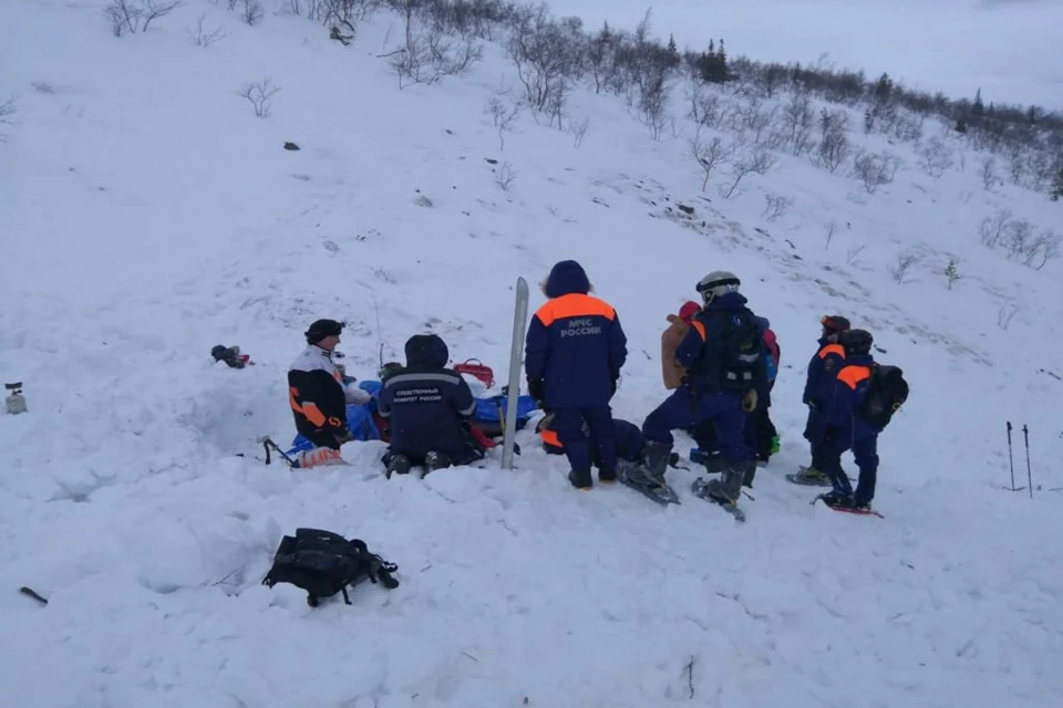 Из 16 туристов погибла одна девочка. Фото: СУ СКР по Мурманской области