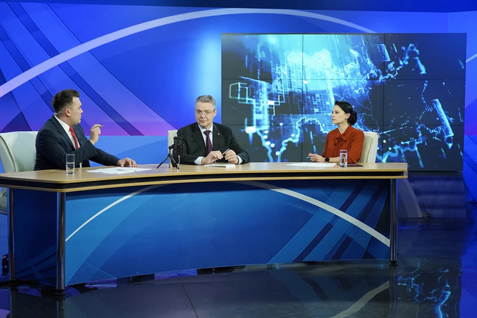 Прямая линия с губернатором Ставрополья 23 марта 2021 года