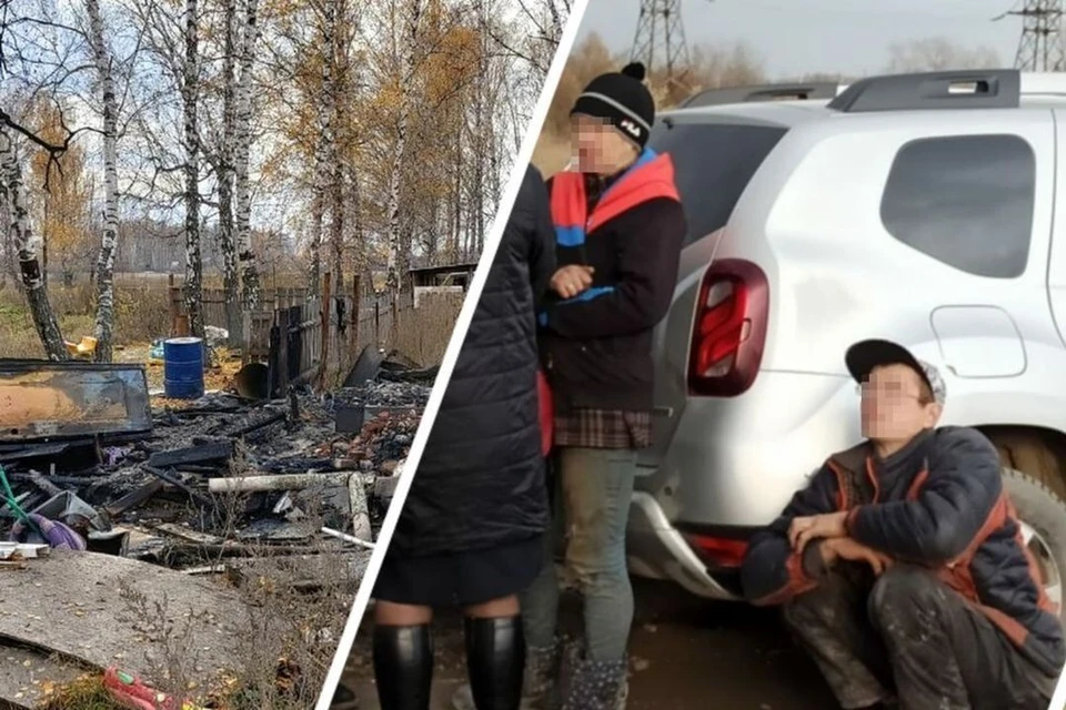Родители прятались, пока их трое детей горели заживо в сарае.
