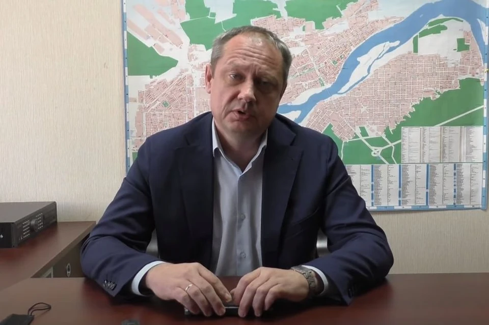 Александр Студеникин. Фото: скриншот с видео на канале "Администрация Бийска"