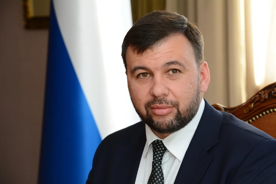 Денис Пушилин в прямом эфире отвечает на вопросы журналистов. Фото: denis-pushilin.ru