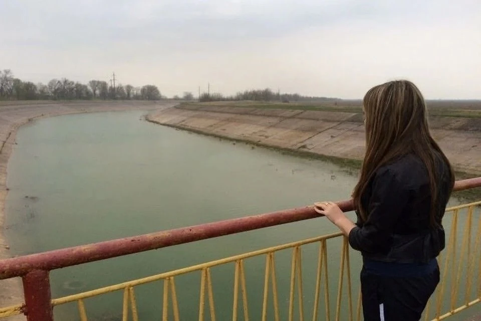 Вода по Северо-Крымскому каналу перестала поступать в 2014 году