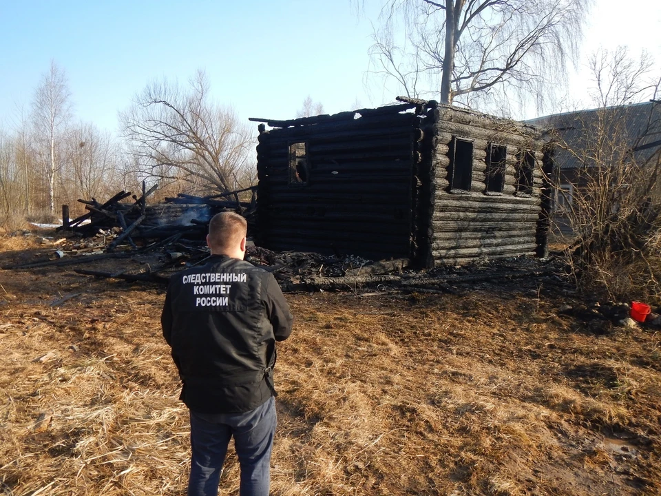 Женщина погибла при пожаре в жилом доме Фото: СУ СК РФ по Тверской области