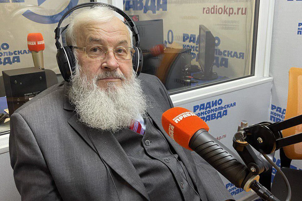 Владимир Громов в студии радио "КП"-Краснодар"