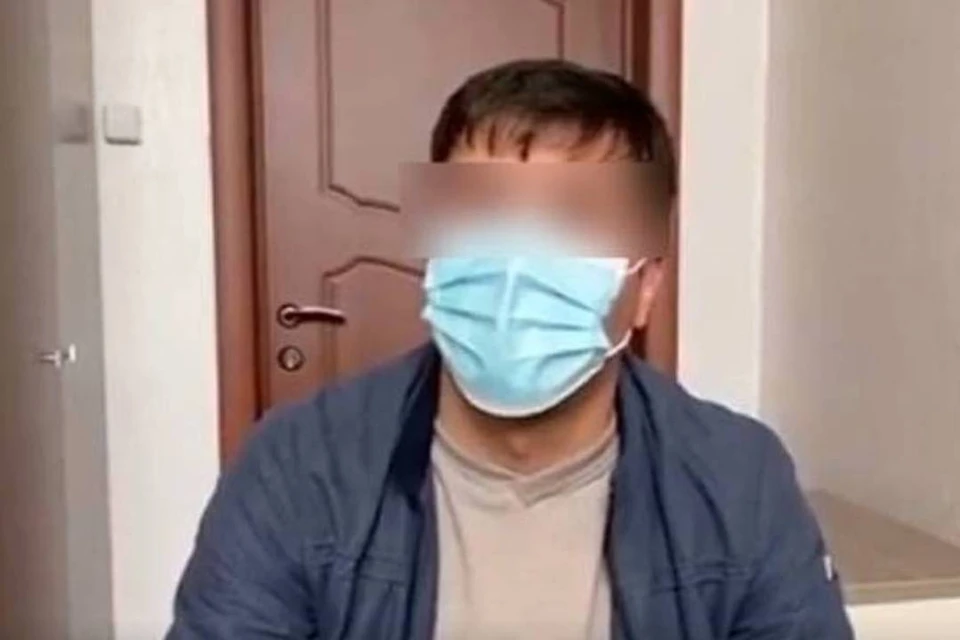 Личность лихача вычислили по видео в Иркутской области. Скрин с видео.
