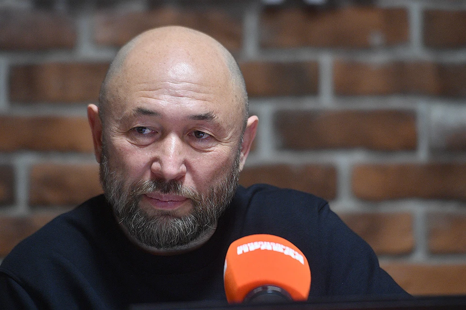 Кинорежиссер Тимур Бекмамбетов в студии Радио "Комсомольская правда".