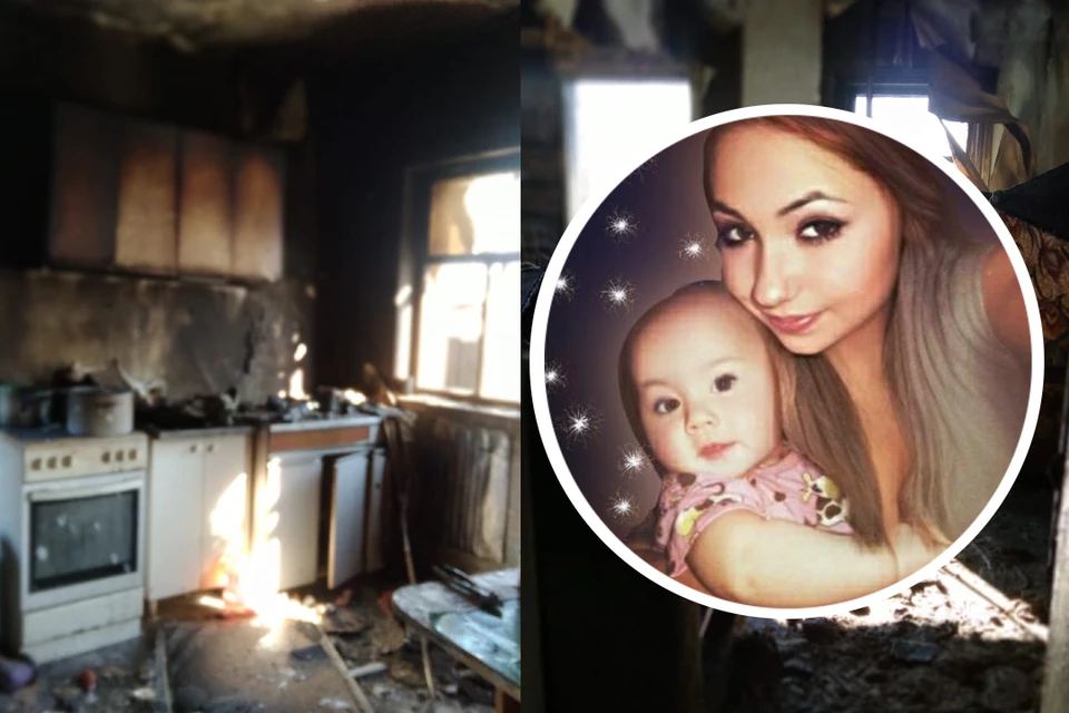 Мать с тремя детьми потеряла все в пожаре. Фото: предоставлены Татьяной Карышевой