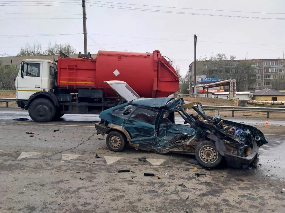 На правобережной части Астрахани произошло ДТП со смертельным исходом