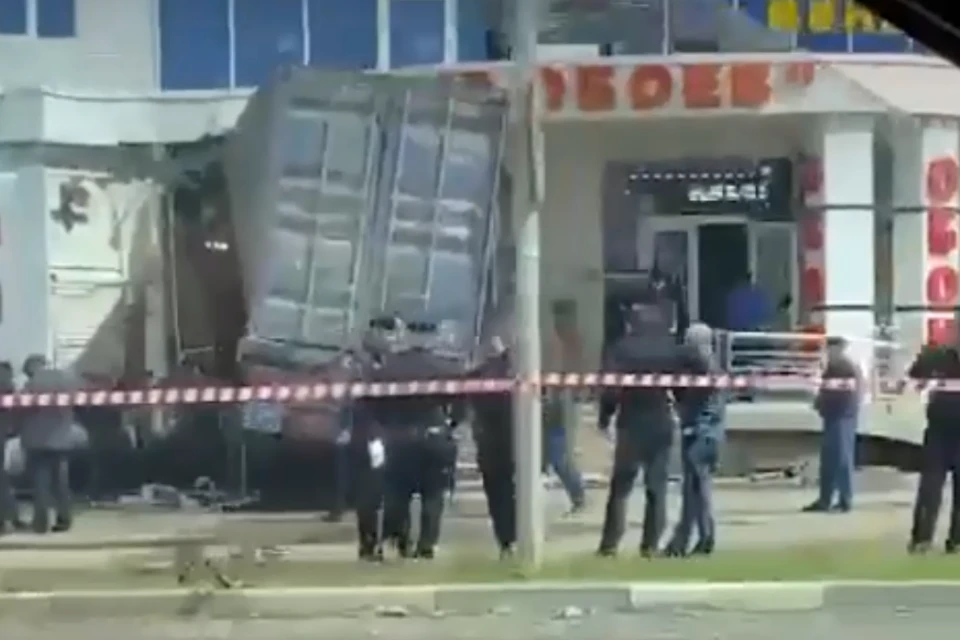 Фото с места ЧП